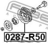 NISSA 119270W003 Tensioner Pulley, v-ribbed belt